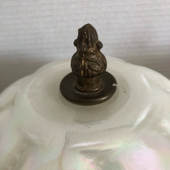 Vtg Pearlescent Globe Light Shades - Picture 6 of 16